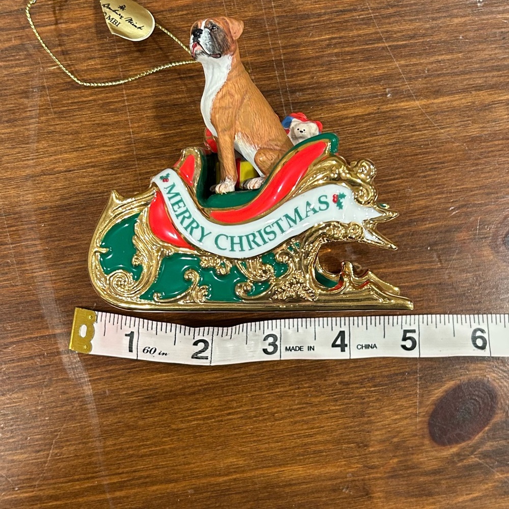 Dog Christmas Ornament. - Picture 3 of 3